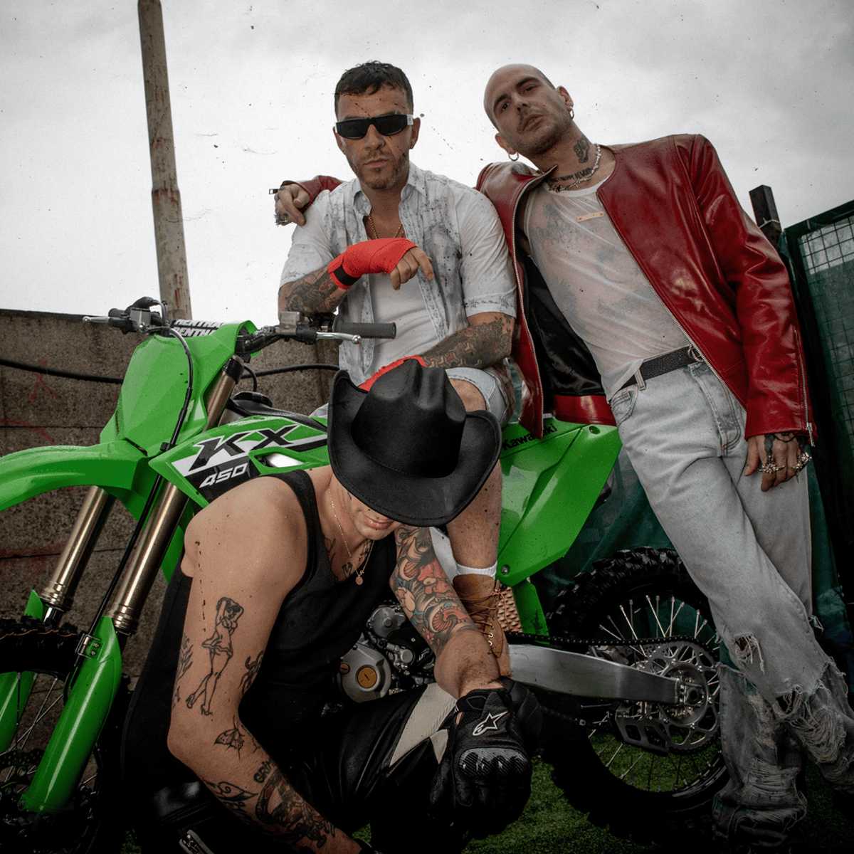 Banda Kawasaki testo Achille Lauro